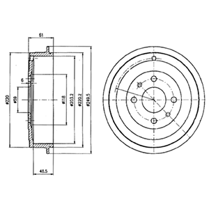 Tambour de frein