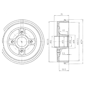 Tambour de frein