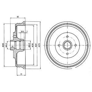 Tambour de frein