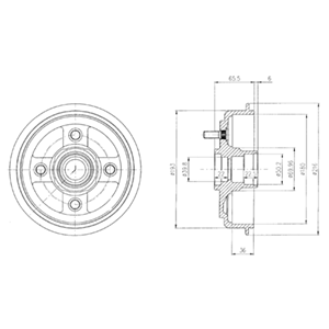 Tambour de frein
