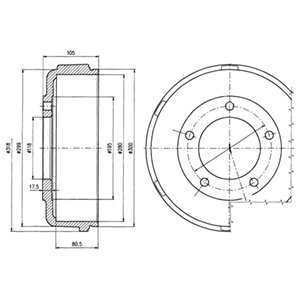 Tambour de frein