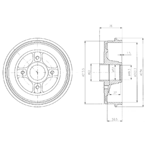 Tambour de frein