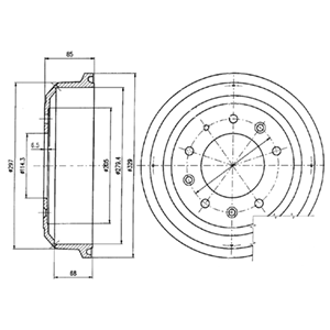Tambour de frein