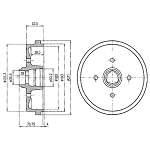 Tambour de frein