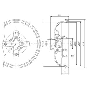 Tambour de frein