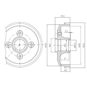 Tambour de frein