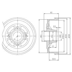 Tambour de frein