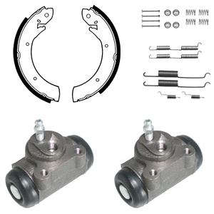 Jeu de mâchoires de frein