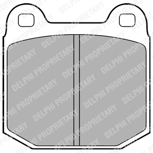 Kit de plaquettes de frein, frein à disque