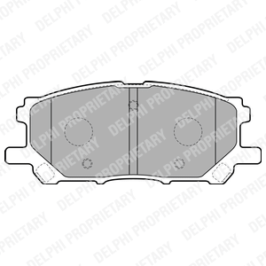 Kit de plaquettes de frein, frein à disque