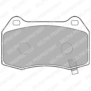 Kit de plaquettes de frein, frein à disque