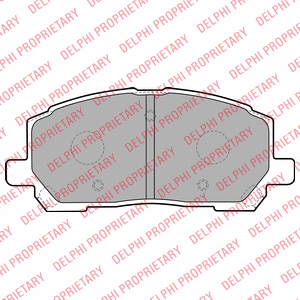 Kit de plaquettes de frein, frein à disque