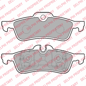 Kit de plaquettes de frein, frein à disque