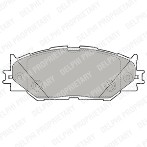 Kit de plaquettes de frein, frein à disque