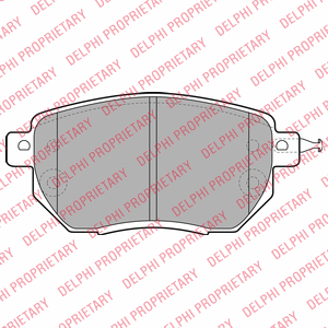 Kit de plaquettes de frein, frein à disque