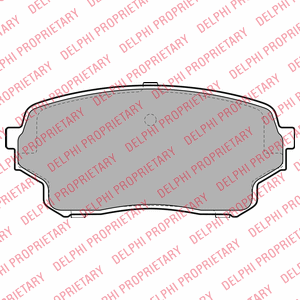 Kit de plaquettes de frein, frein à disque