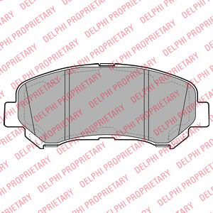 Kit de plaquettes de frein, frein à disque