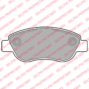 Kit de plaquettes de frein, frein à disque