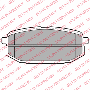 Kit de plaquettes de frein, frein à disque