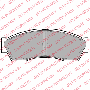 Kit de plaquettes de frein, frein à disque