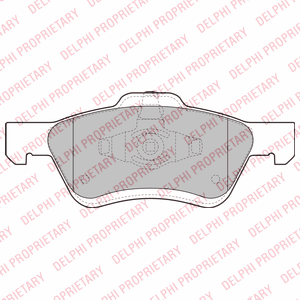Kit de plaquettes de frein, frein à disque