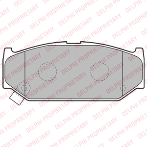 Kit de plaquettes de frein, frein à disque