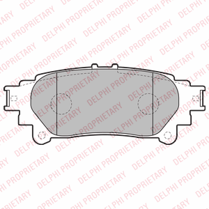Kit de plaquettes de frein, frein à disque