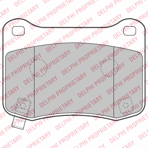 Kit de plaquettes de frein, frein à disque