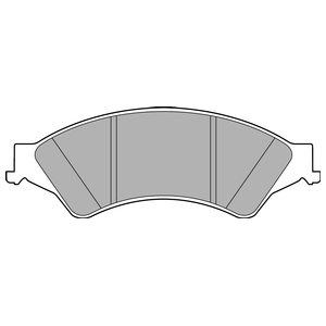 Kit de plaquettes de frein, frein à disque