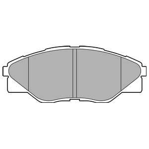 Kit de plaquettes de frein, frein à disque