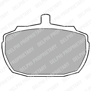 Kit de plaquettes de frein, frein à disque