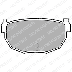 Kit de plaquettes de frein, frein à disque