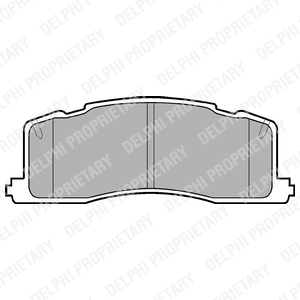 Kit de plaquettes de frein, frein à disque