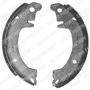 Jeu de mâchoires de frein