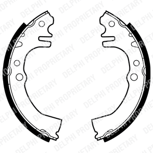 Jeu de mâchoires de frein