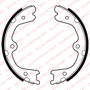 Jeu de mâchoires de frein, frein de stationnement