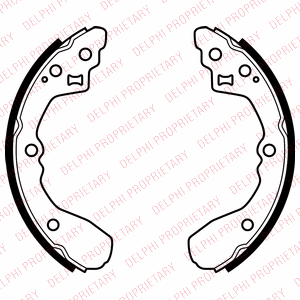 Jeu de mâchoires de frein