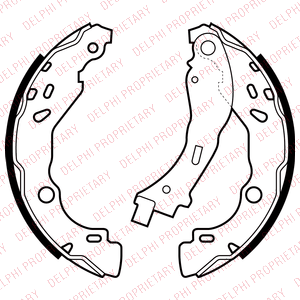 Jeu de mâchoires de frein