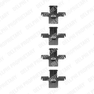 Kit d'accessoires, plaquette de frein à disque