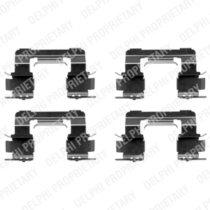 Kit d'accessoires, plaquette de frein à disque