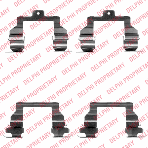 Kit d'accessoires, plaquette de frein à disque