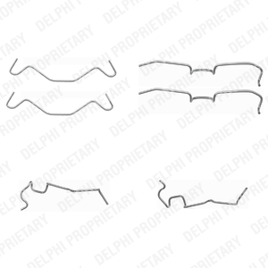 Kit d'accessoires, plaquette de frein à disque