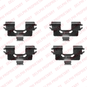 Kit d'accessoires, plaquette de frein à disque