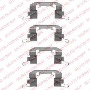 Kit d'accessoires, plaquette de frein à disque