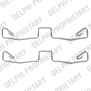 Delphi LX0448 Kit dinstallation pour frein 