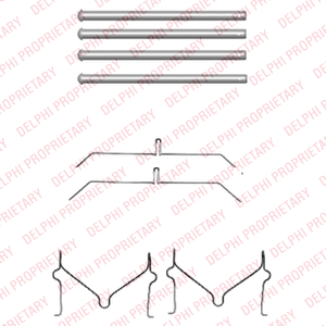 Kit d'accessoires, plaquette de frein à disque