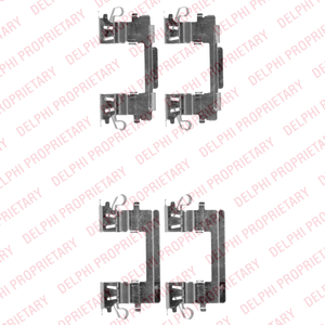 Kit d'accessoires, plaquette de frein à disque