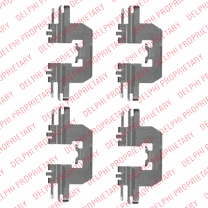 Kit d'accessoires, plaquette de frein à disque