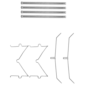 Kit d'accessoires, plaquette de frein à disque