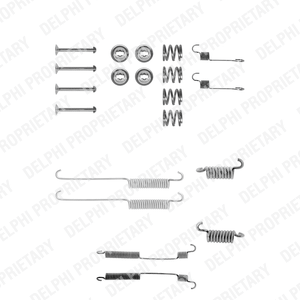 Kit d'accessoires, mâchoire de frein